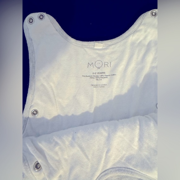 Set of Mori clever sleep sacks 2.5 tog (winter weight) - Picture 3 of 8